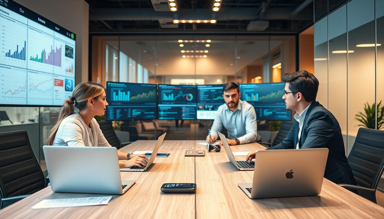 Enterprise software dashboards and business process automation